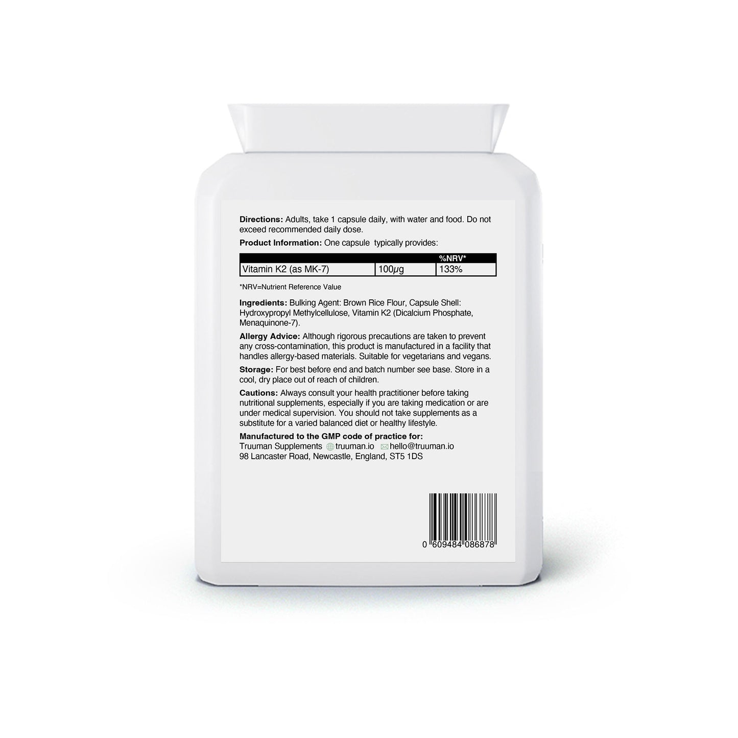 Vitamin K2 MK-7 100µg