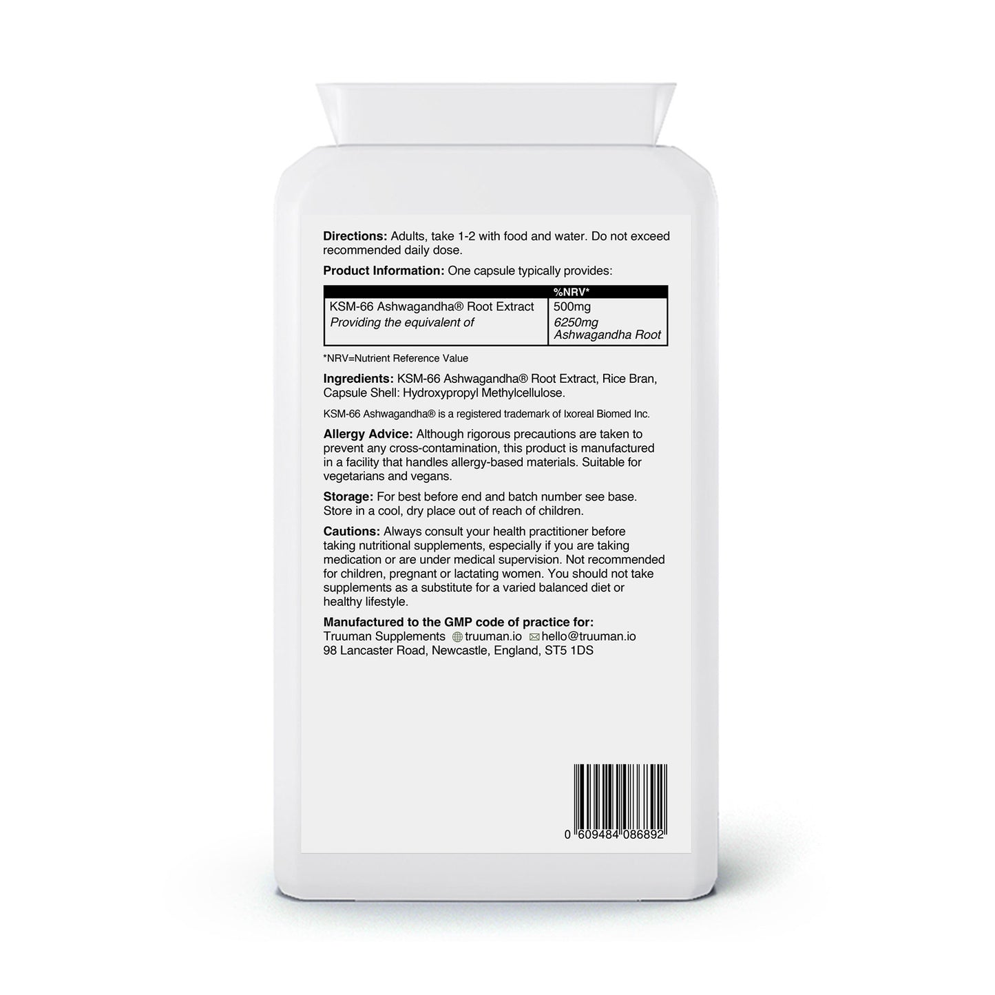 Ashwagandha KSM-66® 500mg